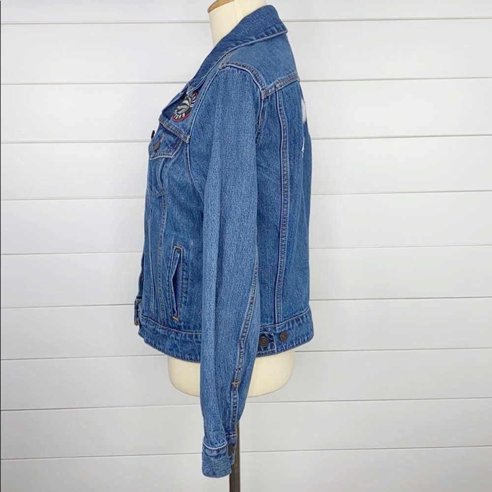Levi's® NBA Denim Trucker Jacket Toronto Raptors - Picture 4 of 12